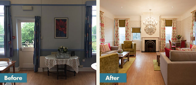 Before and After - Petworth Cottage Nursing Home