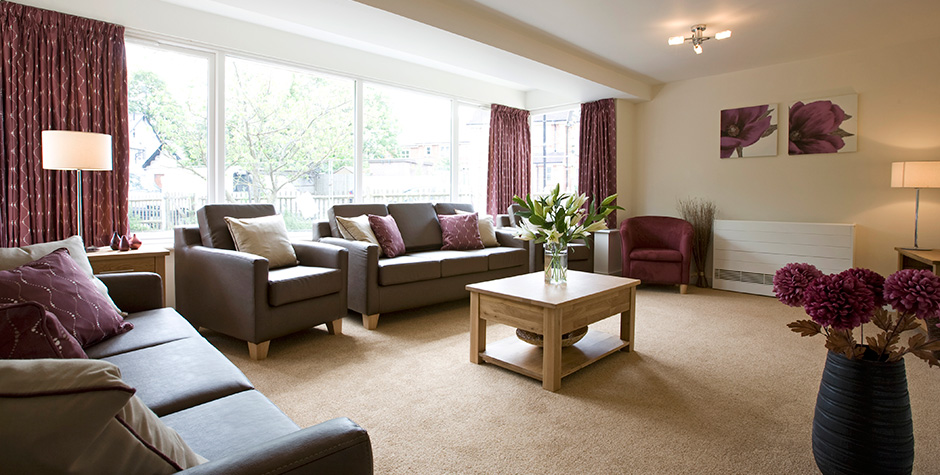 Surrey residential care home interior